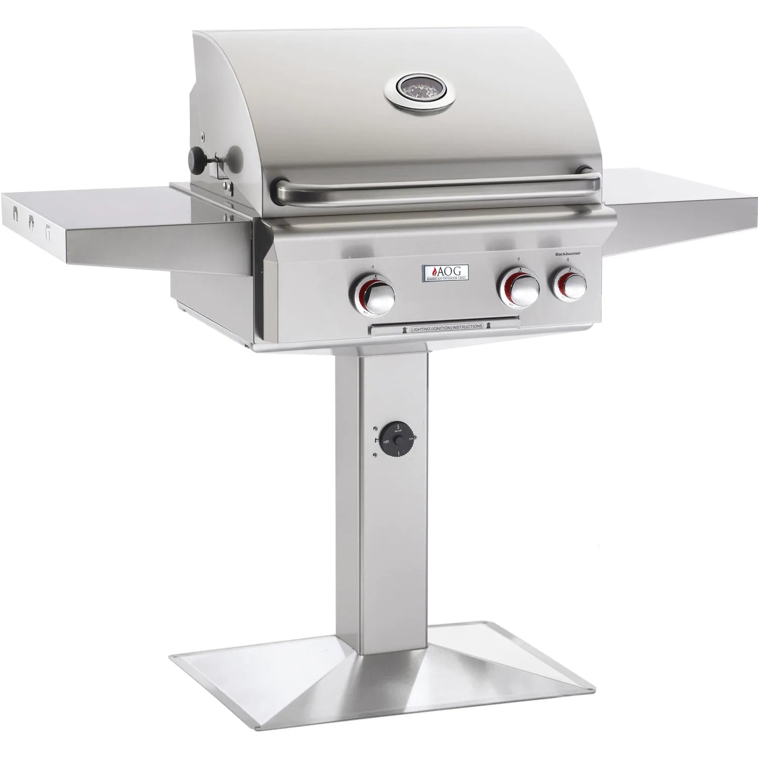 AOG 24-Inch Patio Post T-Series Gas Grill - 24NPT - Grills N More