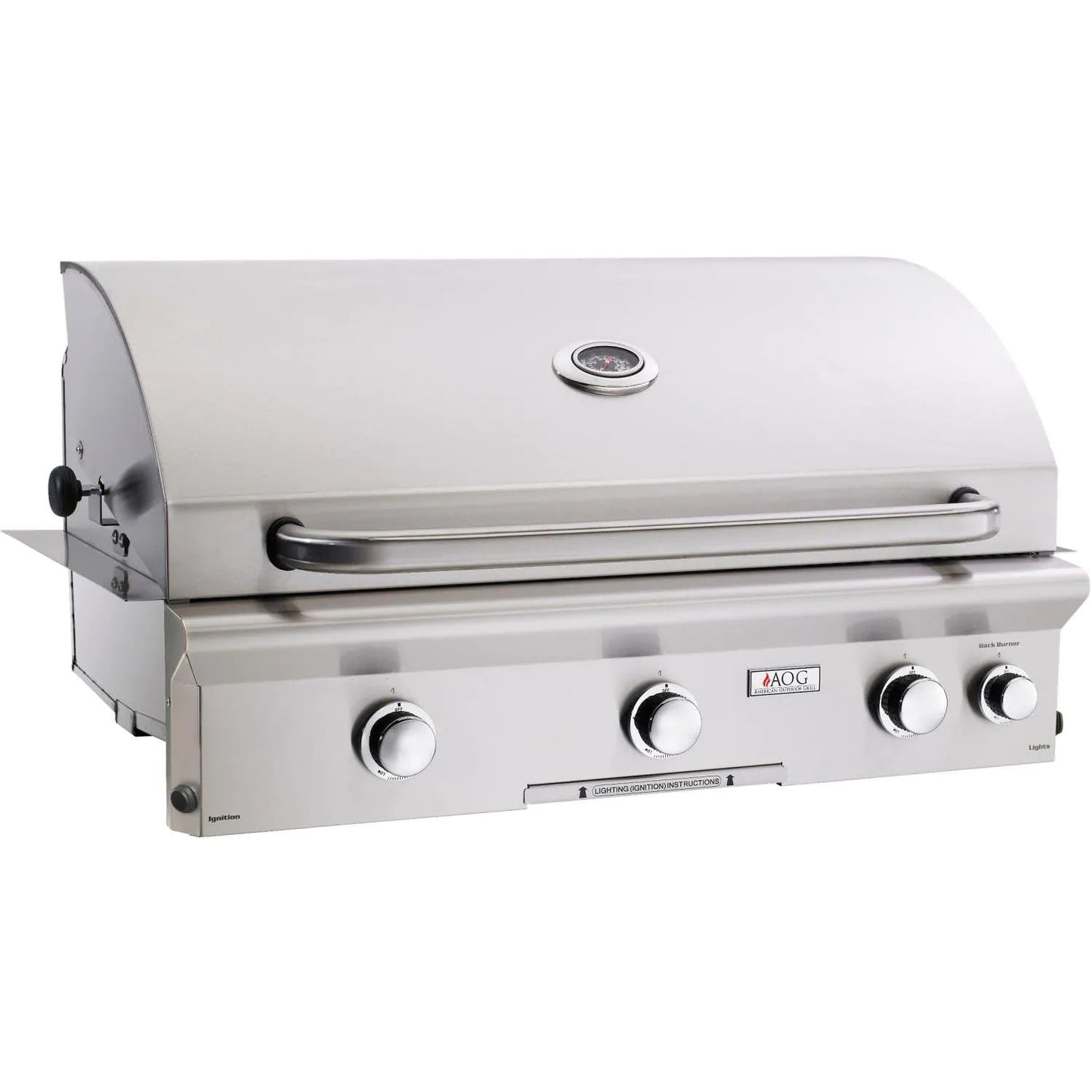 AOG L-Series 36-Inch 3-Burner Built-In Gas Grill - 36NBL - Grills N More