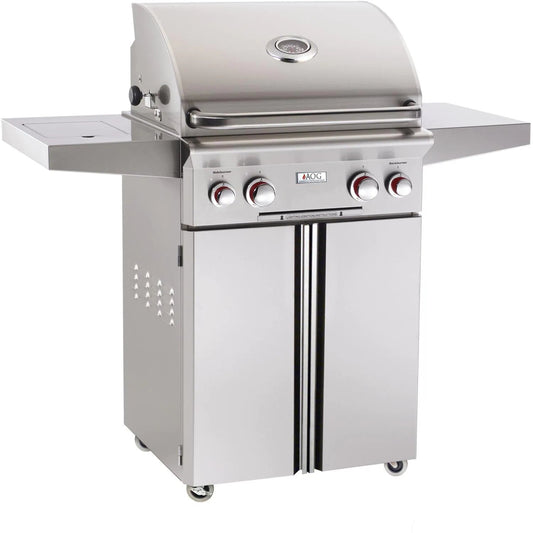AOG T-Series 24-Inch 2-Burner Freestanding Gas Grill - 24PCT - Grills N More