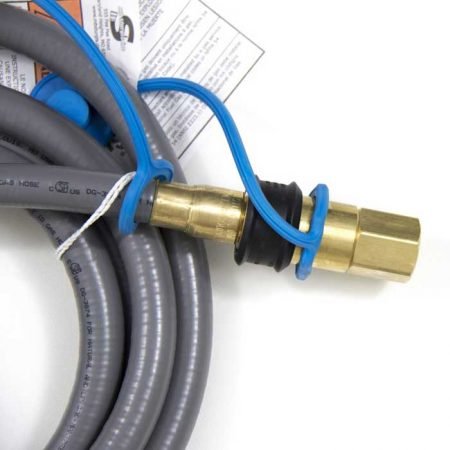 Blaze 10 Ft. Natural Gas Hose With Quick Disconnect - BLZ-NG-HOSE - Grills N More