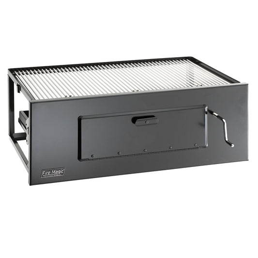 Fire Magic 23-Inch Legacy Lift-A-Fire Built-In Charcoal Grill - 3339 - grillsNmore.com