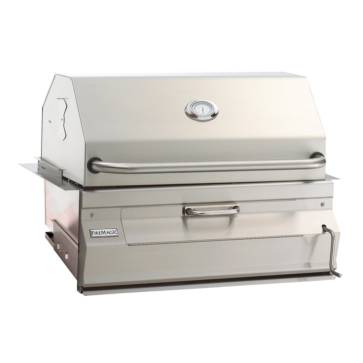 Fire Magic 24-Inch Built-In Legacy Charcoal Grill with Analog Thermometer - grillsNmore.com