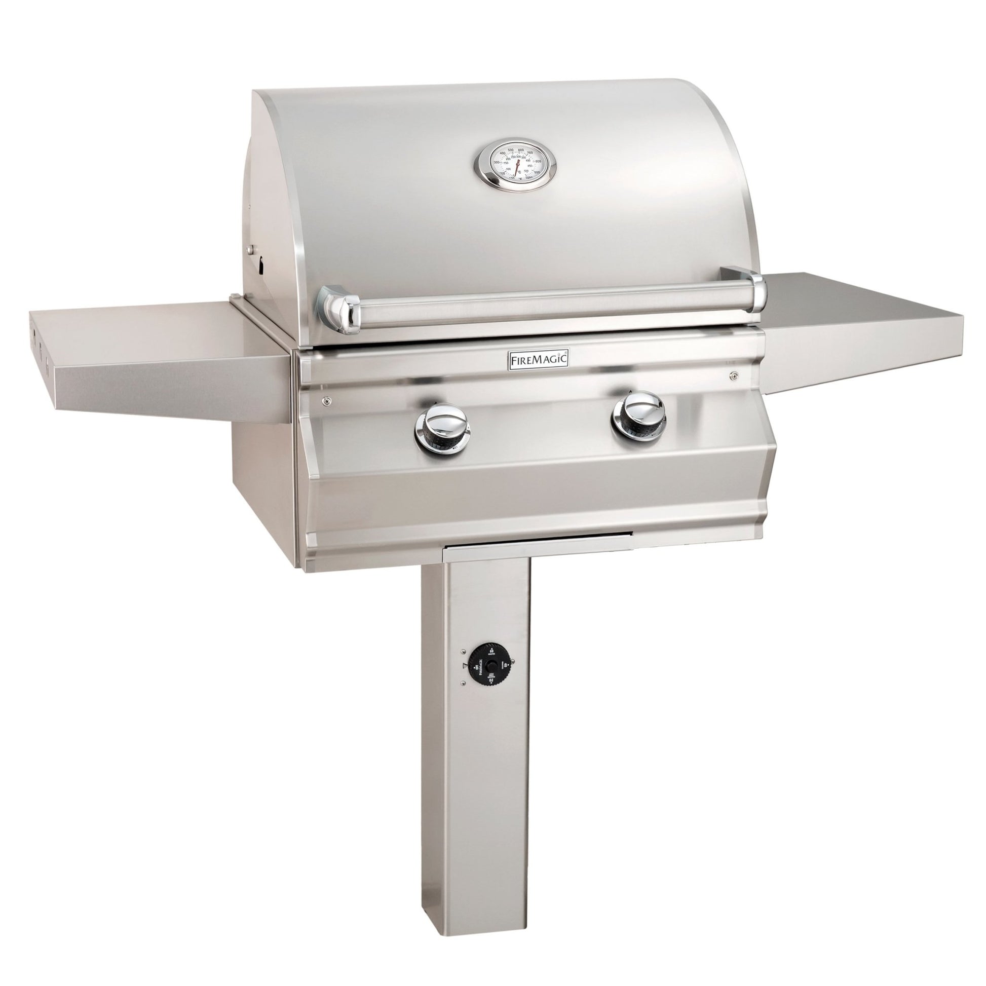 Fire Magic Choice 24-Inch Portable Patio/In Ground Post Mount Grill - grillsNmore.com