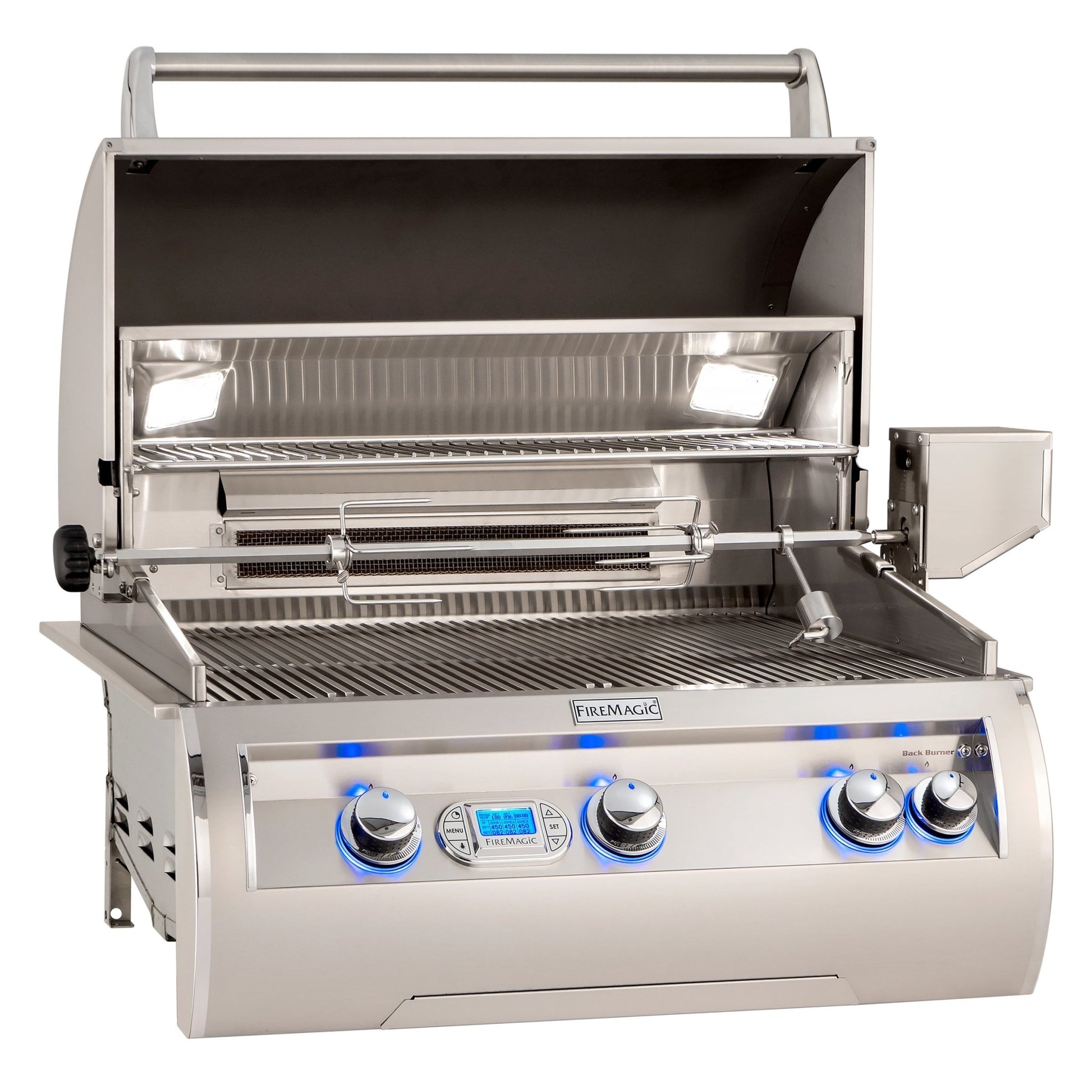 Fire Magic Echelon 30-Inch Built-In Grill Analog / Digital Thermometer - grillsNmore.com