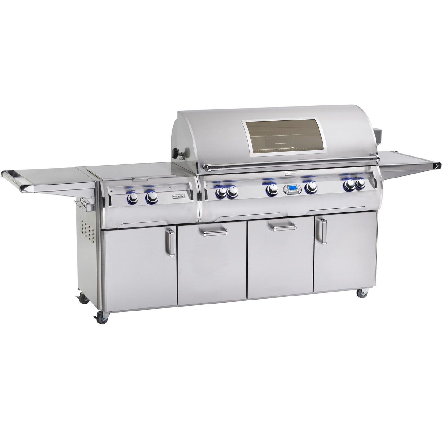 Fire Magic Echelon 48-Inch Portable Gas Grill, W/ Rotisserie, Cabinet and Power Burner - grillsNmore.com