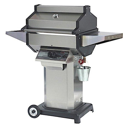 Phoenix SD Stainless Steel Head Gas Grill On Pedestal / Patio Base - Grills N More