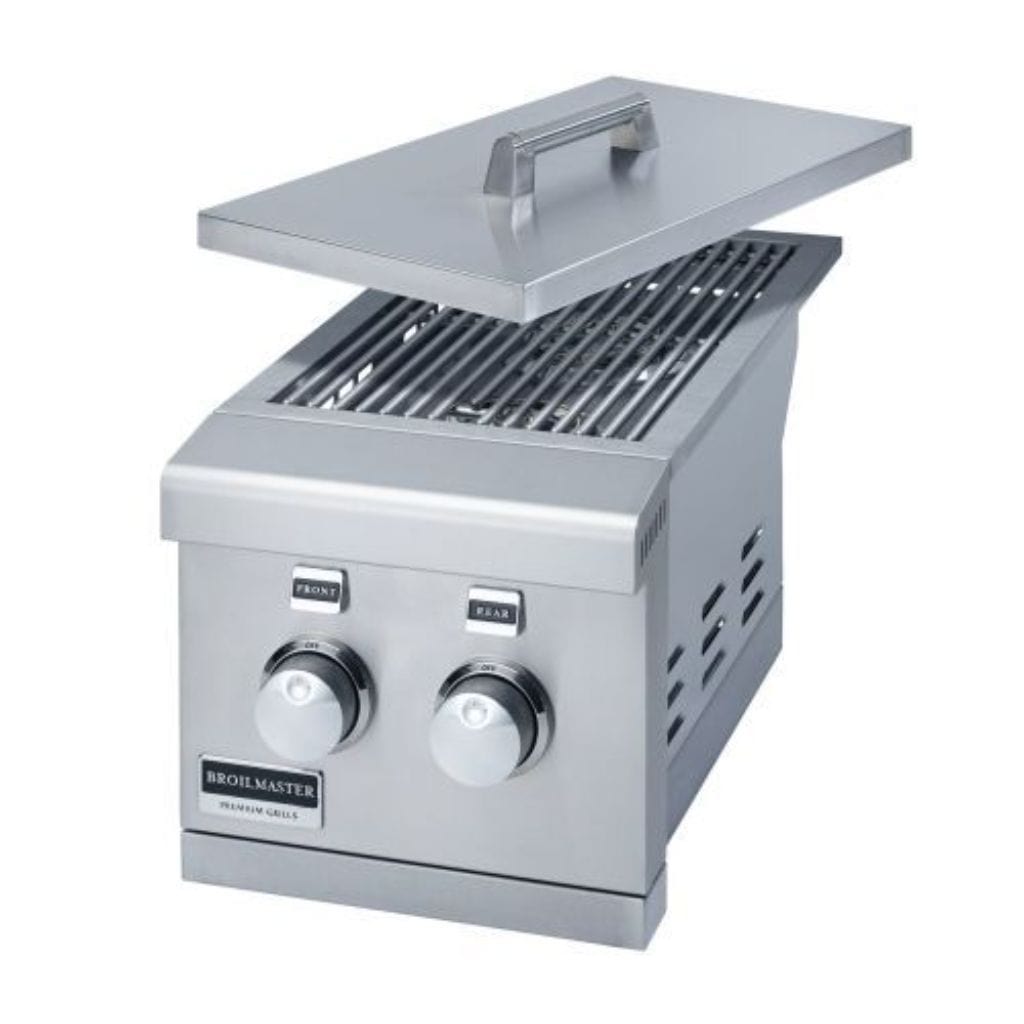 Primo Grill 12-Inch Stainless Steel Side Double Burner Slide-In - Grills N More