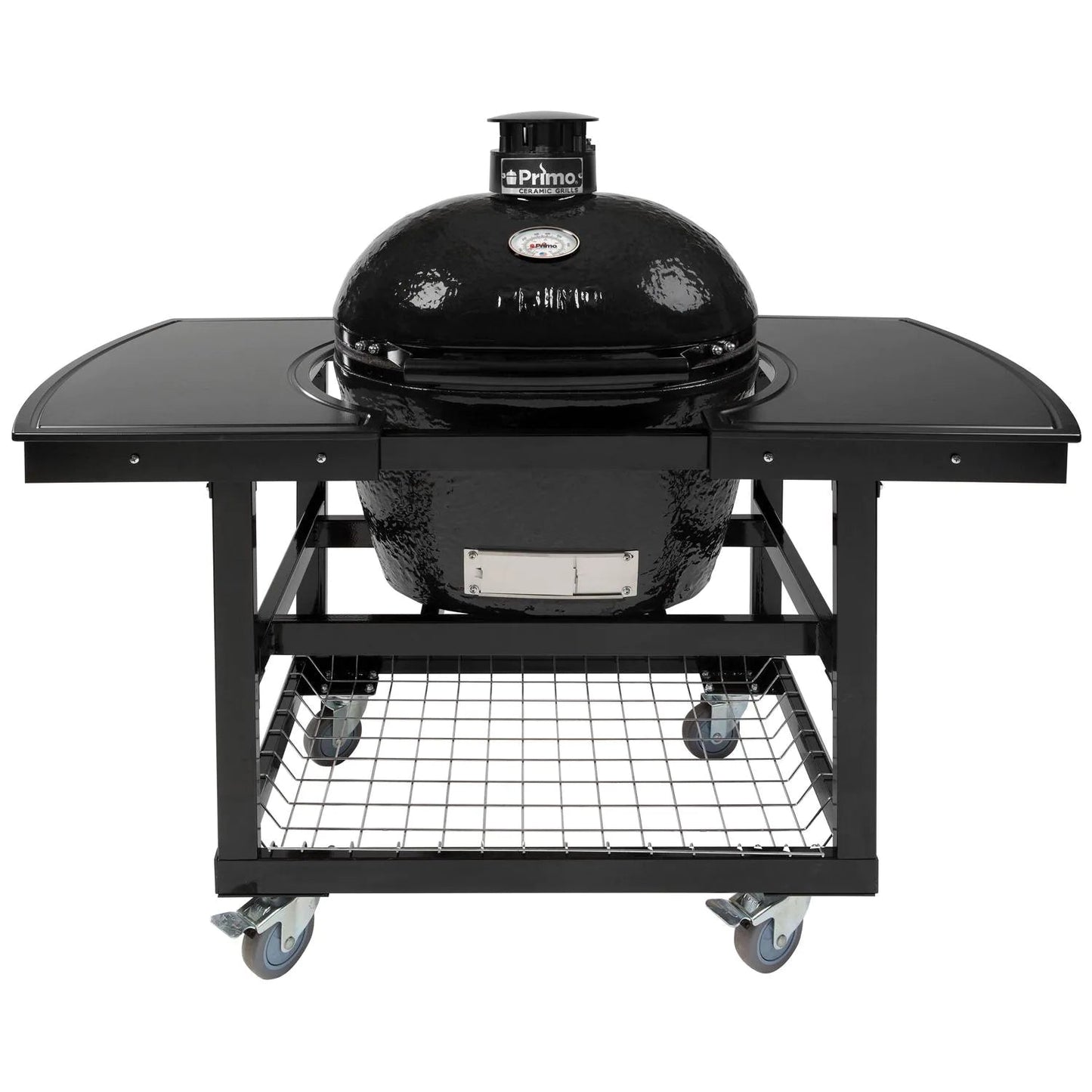 Primo Large 300 Oval Ceramic Kamado Grill with Stainless Steel Grates - PGCLGH - Grills N More