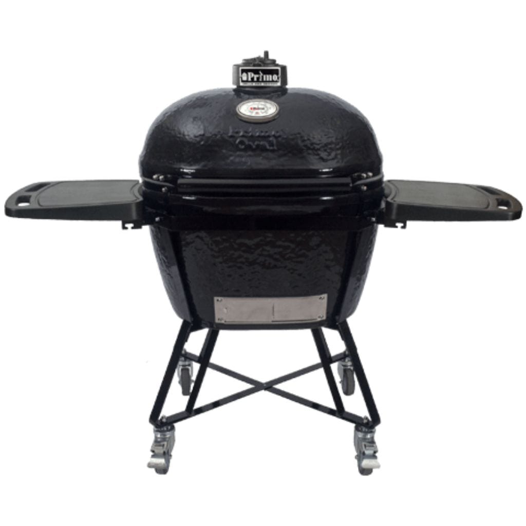 Primo Oval XL 400 Ceramic Kamado Grill With Stainless Steel Grates - PGCXLH - Grills N More