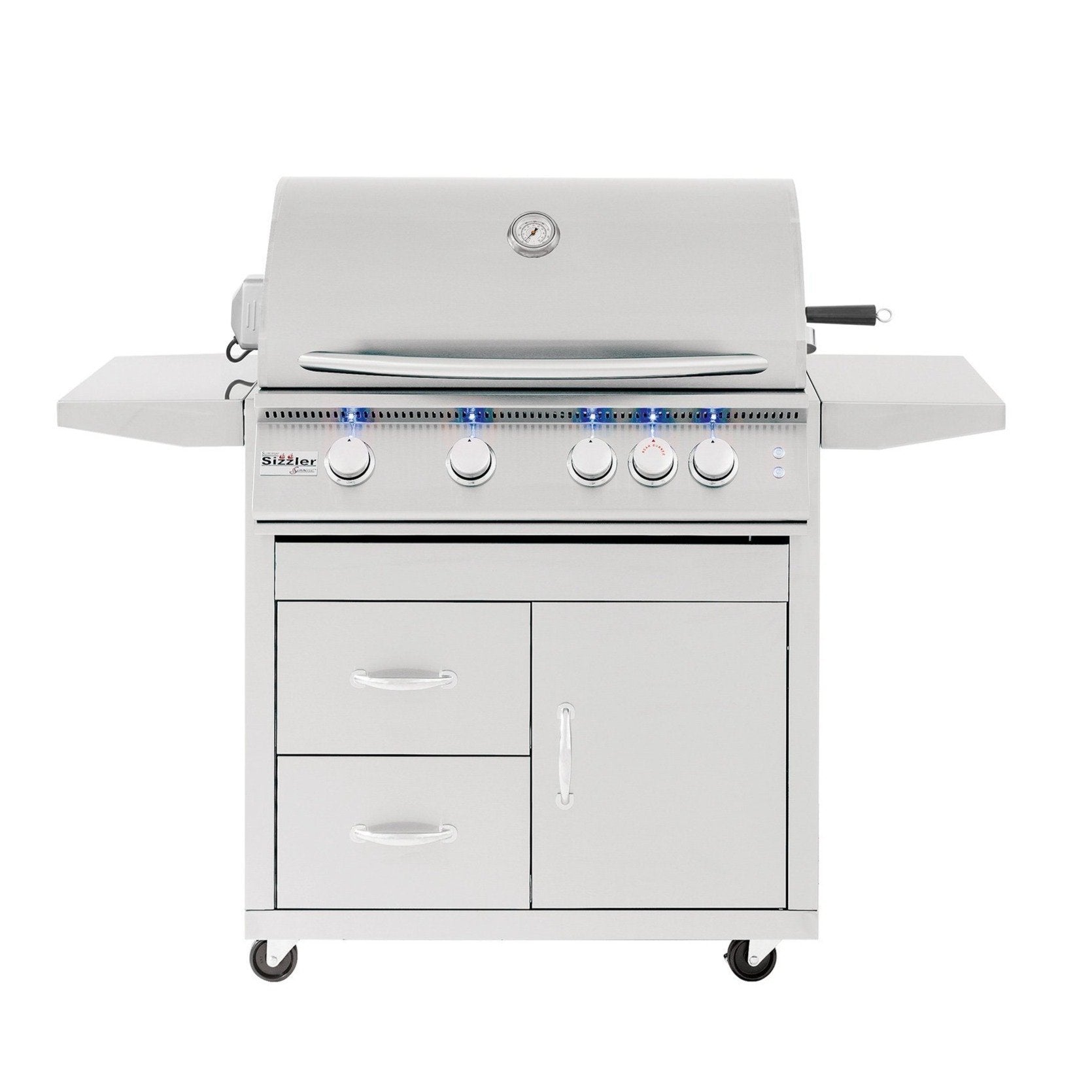 Summerset Freestanding Sizzler Pro 32-Inch Gas Grill - SIZPRO32 - grillsNmore.com
