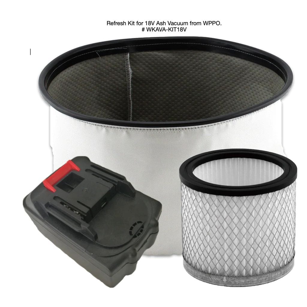 WPPO 18V Ash Vacuum Refresh Kit - Grills N More