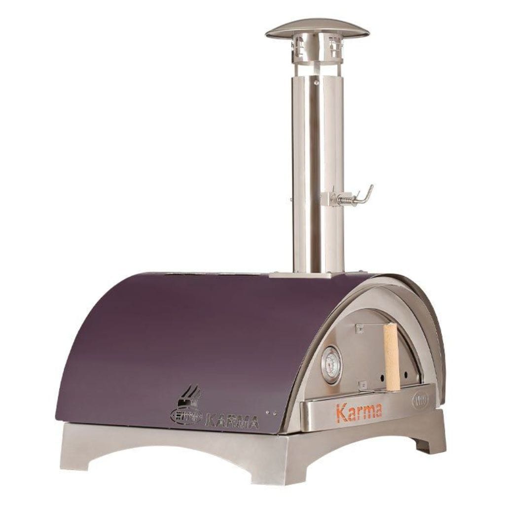WPPO 25-Inch Stainless Steel Karma Wood Fired Ovens with Counter-Top Base - Grills N More